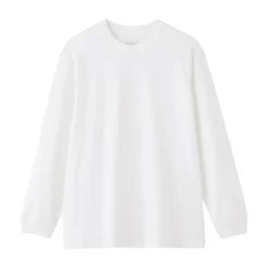 Hauts Et T‐Shirts^Muji T‐shirt à manches longues en coton épais pour homme