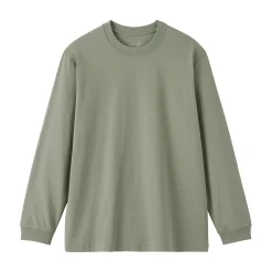 Hauts Et T‐Shirts^Muji T‐shirt à manches longues en coton épais pour homme
