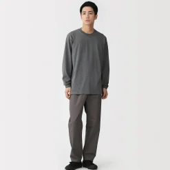 Hauts Et T‐Shirts^Muji T‐shirt à manches longues en coton épais pour homme