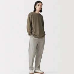 Hauts Et T‐Shirts^Muji T‐shirt à manches longues en coton épais pour homme