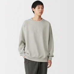 Hoodies Et Sweatshirts|Hauts Et T‐Shirts^Muji T‐shirt à manches longues gaufré Quick Dry pour homme