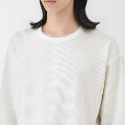 Hoodies Et Sweatshirts|Hauts Et T‐Shirts^Muji T‐shirt à manches longues gaufré Quick Dry pour homme