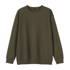 Hoodies Et Sweatshirts|Hauts Et T‐Shirts^Muji T‐shirt à manches longues gaufré Quick Dry pour homme