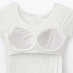 Hauts Et T‐Shirts|Sous‐Vêtements^Muji T-shirt brassière lisse en mélange lyocell à mancherons pour femme