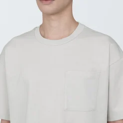 Hauts Et T‐Shirts^Muji T‐shirt Cool Touch à poche coupe Relax homme…