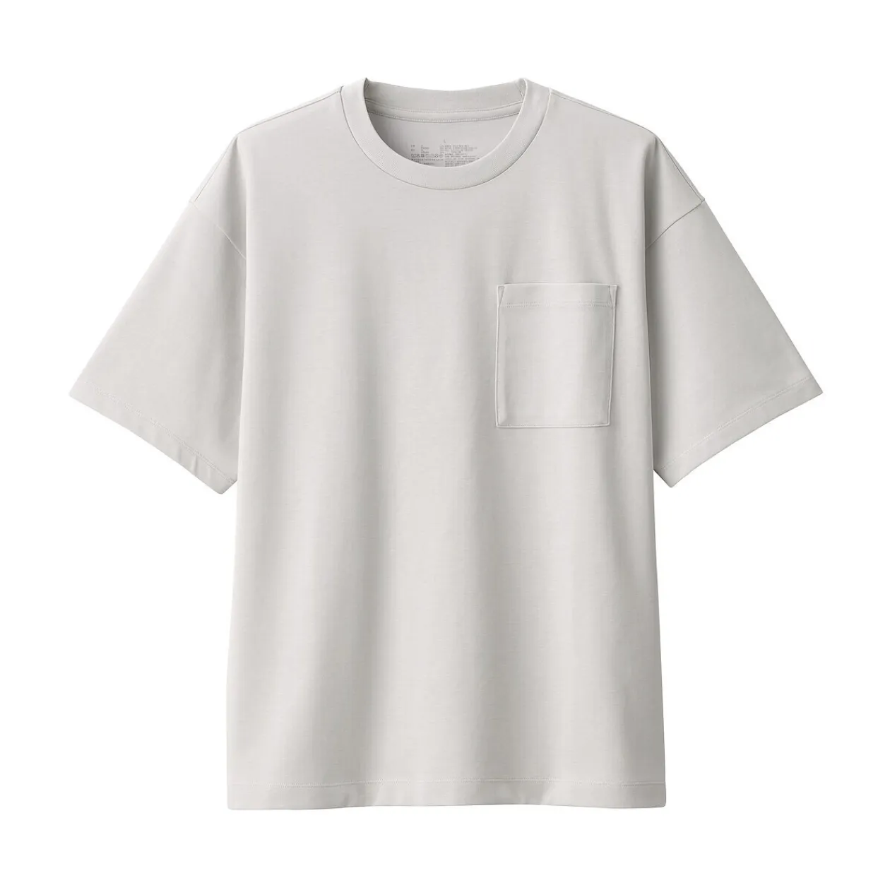Hauts Et T‐Shirts^Muji T‐shirt Cool Touch à poche coupe Relax homme…