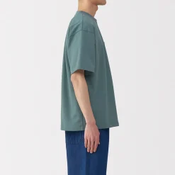 Hauts Et T‐Shirts^Muji T‐shirt Cool Touch à poche coupe Relax pour homme.