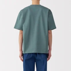 Hauts Et T‐Shirts^Muji T‐shirt Cool Touch à poche coupe Relax pour homme.