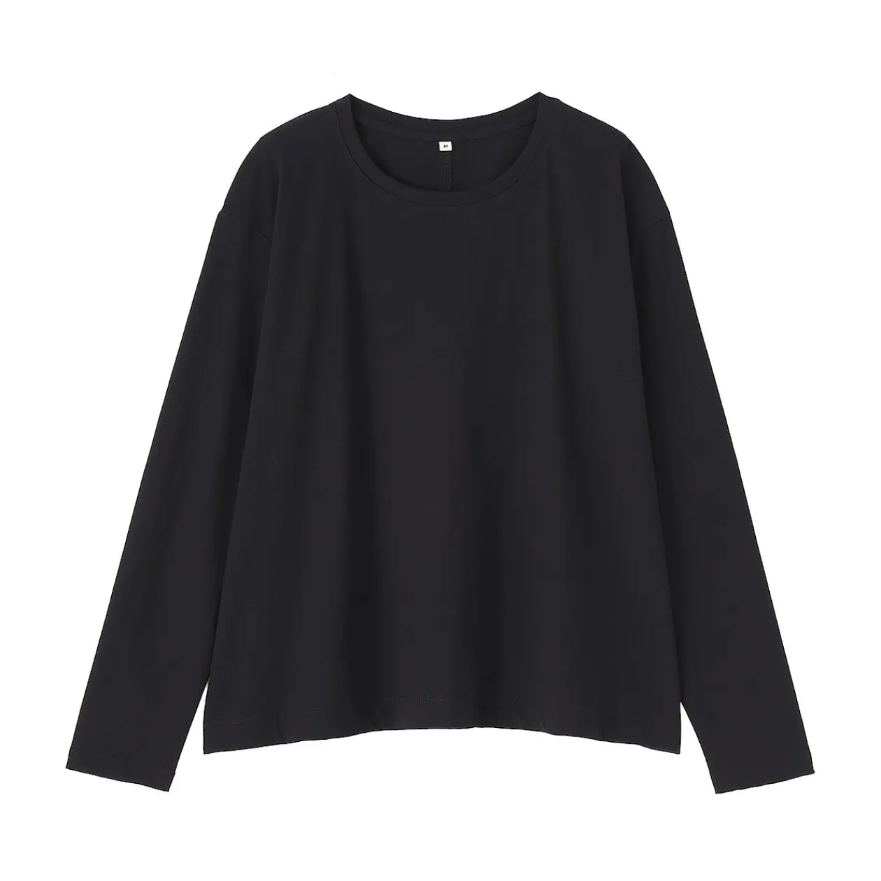 Hauts Et T‐Shirts|Sous‐Vêtements^Muji T-shirt décontracté à manches longues en jersey de coton pour femme