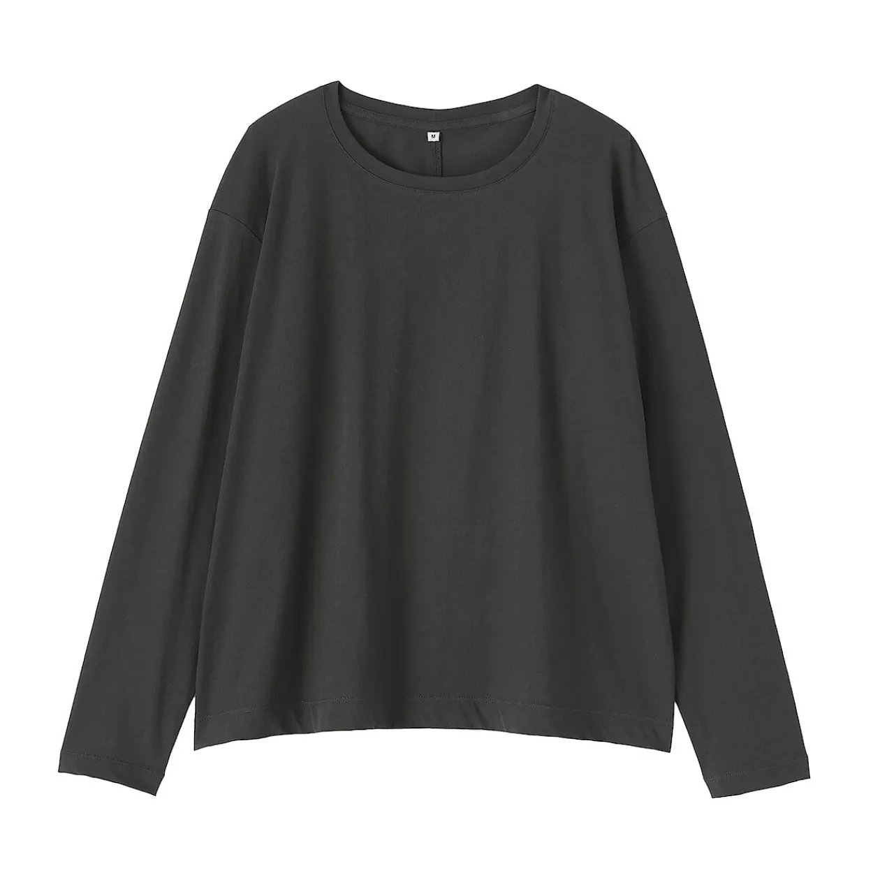 Hauts Et T‐Shirts|Sous‐Vêtements^Muji T-shirt décontracté à manches longues en jersey de coton pour femme