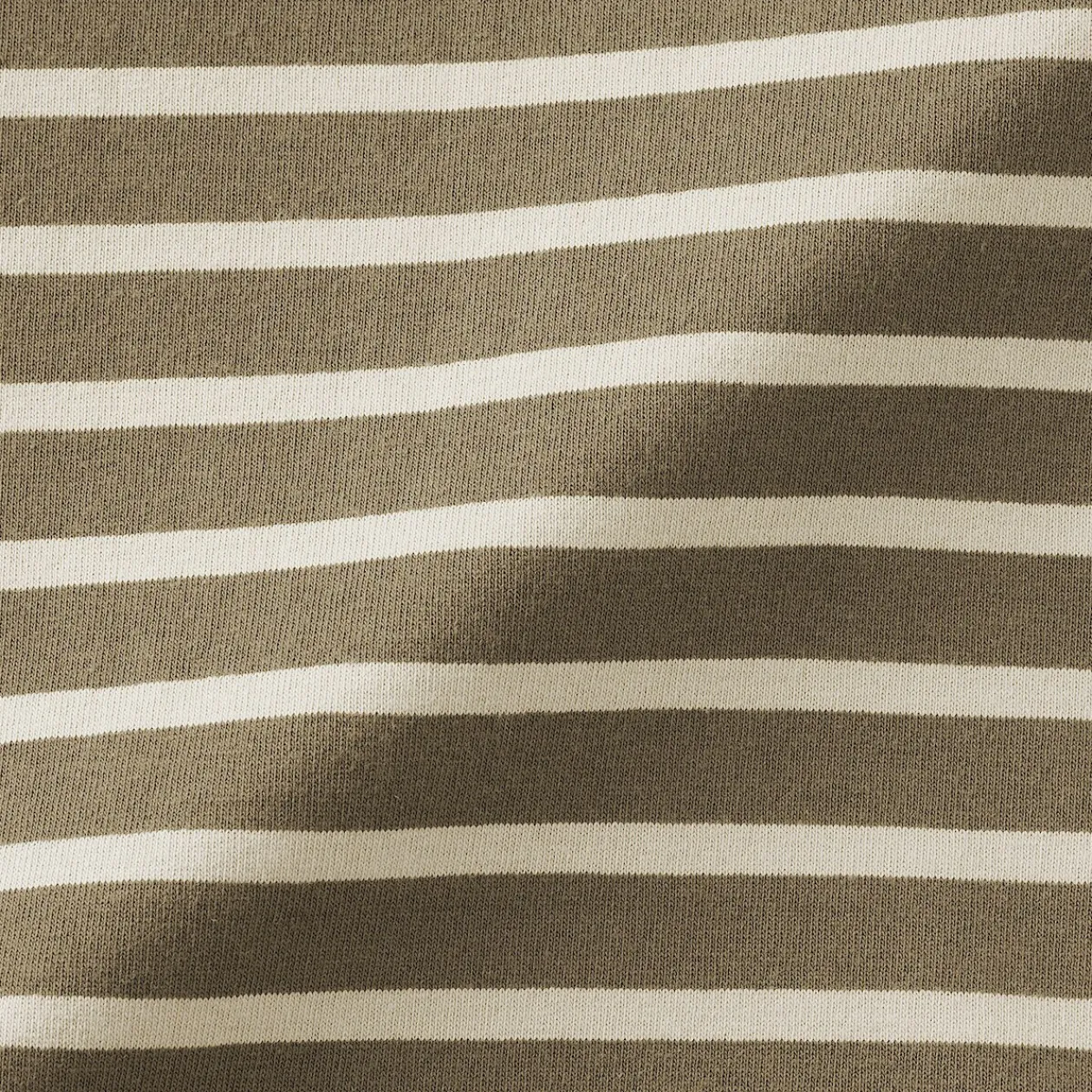 Hauts Et T‐Shirts^Muji T-shirt délavé à manches longues et à col bateau en coton épais pour homme