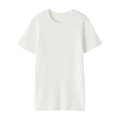 Hauts Et T‐Shirts|Sous‐Vêtements^Muji T-shirt en coton biologique hautement torsadé pour femme
