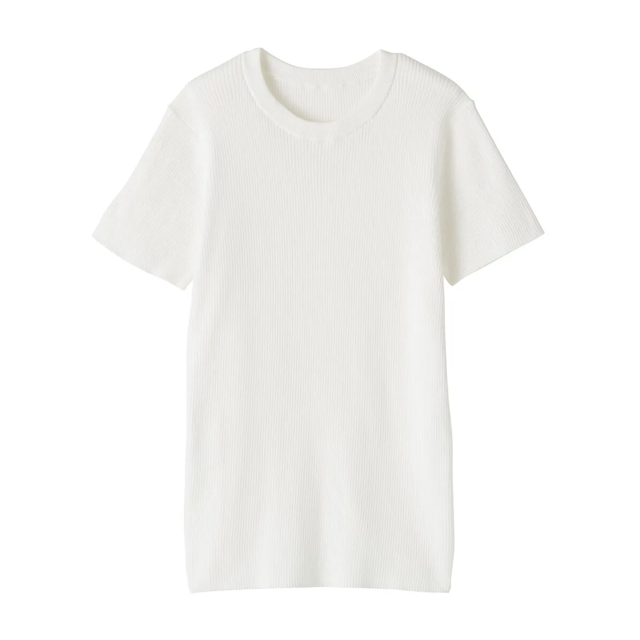 Hauts Et T‐Shirts|Sous‐Vêtements^Muji T-shirt en coton biologique hautement torsadé pour femme