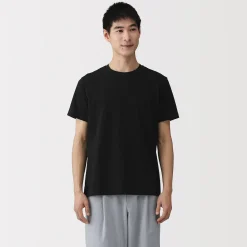 Hauts Et T‐Shirts^Muji T‐shirt en coton col rond manches courtes homme