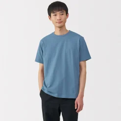 Hauts Et T‐Shirts^Muji T‐shirt en coton col rond manches courtes homme