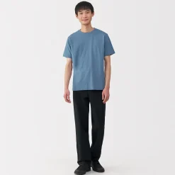 Hauts Et T‐Shirts^Muji T‐shirt en coton col rond manches courtes homme