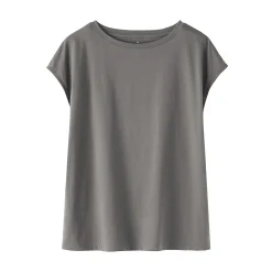 Hauts Et T‐Shirts^Muji T‐shirt en jersey à manches cap pour femme