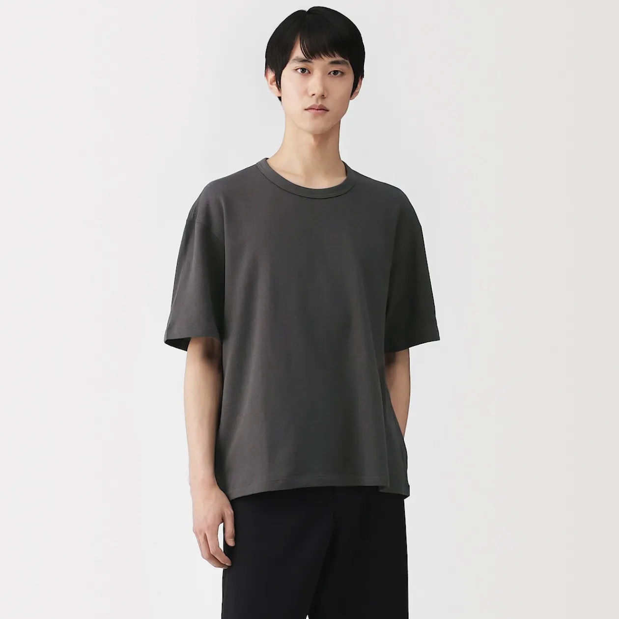 Hauts Et T‐Shirts^Muji T-shirt en jersey bouclé de coton biologique pour homme
