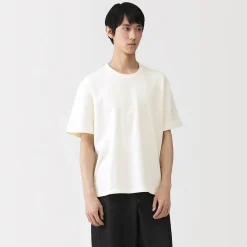 Hauts Et T‐Shirts^Muji T-shirt en jersey bouclé de coton biologique pour homme