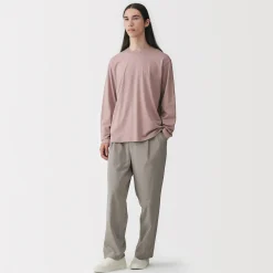 Hauts Et T‐Shirts^Muji T‐shirt en jersey de coton lavé manches longues pour homme