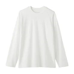 Hauts Et T‐Shirts^Muji T‐shirt en jersey de coton lavé manches longues pour homme