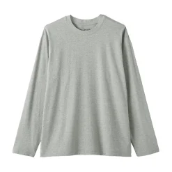 Hauts Et T‐Shirts^Muji T‐shirt en jersey de coton lavé manches longues pour homme