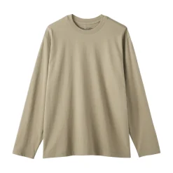 Hauts Et T‐Shirts^Muji T‐shirt en jersey de coton lavé manches longues pour homme