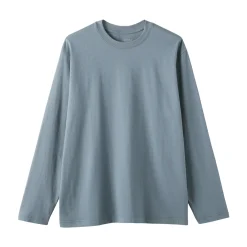 Hauts Et T‐Shirts^Muji T‐shirt en jersey de coton lavé manches longues pour homme