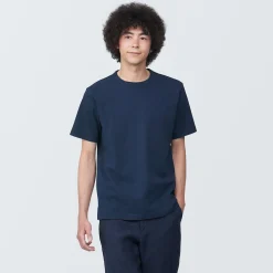 Hauts Et T‐Shirts^Muji T‐shirt en jersey de coton épais manches courtes homme