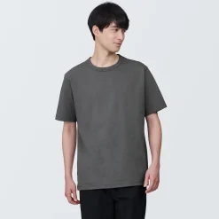 Hauts Et T‐Shirts^Muji T‐shirt en jersey de coton épais manches courtes homme