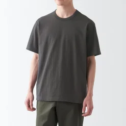 Hauts Et T‐Shirts^Muji T‐shirt en jersey de coton épais manches courtes homme