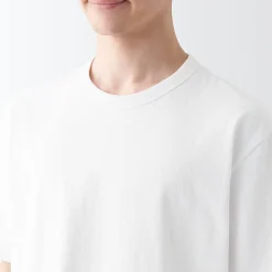 Hauts Et T‐Shirts^Muji T‐shirt en jersey de coton épais manches courtes homme