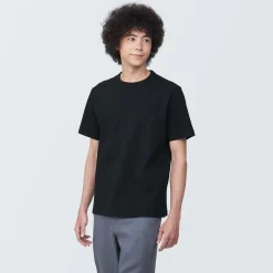 Hauts Et T‐Shirts^Muji T‐shirt en jersey de coton épais manches courtes homme