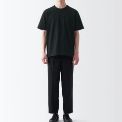 Hauts Et T‐Shirts^Muji T‐shirt en jersey de coton épais manches courtes homme