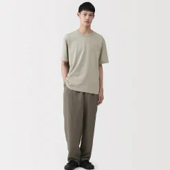 Hauts Et T‐Shirts^Muji T-shirt en jersey de coton biologique pour homme