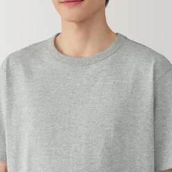 Hauts Et T‐Shirts^Muji T‐shirt en jersey de coton épais manches courtes pour homme