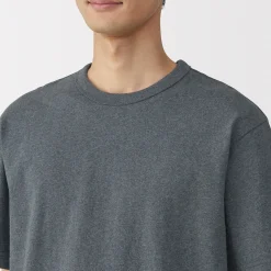 Hauts Et T‐Shirts^Muji T‐shirt en jersey de coton épais manches courtes pour homme