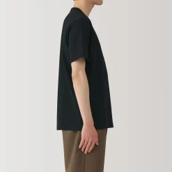 Hauts Et T‐Shirts^Muji T‐shirt en jersey de coton épais manches courtes pour homme