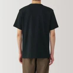 Hauts Et T‐Shirts^Muji T‐shirt en jersey de coton épais manches courtes pour homme