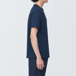 Hauts Et T‐Shirts^Muji T‐shirt en jersey de coton épais manches courtes pour homme