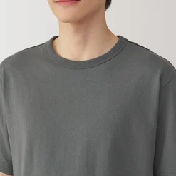 Hauts Et T‐Shirts^Muji T‐shirt en jersey de coton épais manches courtes pour homme