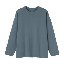 Hauts Et T‐Shirts^Muji T‐shirt en jersey de coton lavé manches longues pour homme