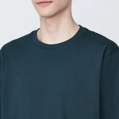 Hauts Et T‐Shirts^Muji T‐shirt en jersey de coton lavé manches longues pour homme