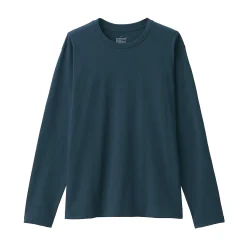Hauts Et T‐Shirts^Muji T‐shirt en jersey de coton lavé manches longues pour homme