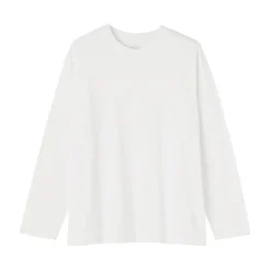 Hauts Et T‐Shirts^Muji T‐shirt en jersey de coton lavé manches longues pour homme