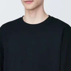 Hauts Et T‐Shirts^Muji T‐shirt en jersey de coton lavé manches longues pour homme