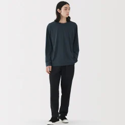 Hauts Et T‐Shirts^Muji T‐shirt en jersey de coton lavé manches longues pour homme