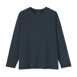Hauts Et T‐Shirts^Muji T‐shirt en jersey de coton lavé manches longues pour homme