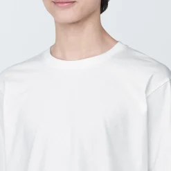 Hauts Et T‐Shirts^Muji T‐shirt en jersey de coton lavé manches longues pour homme