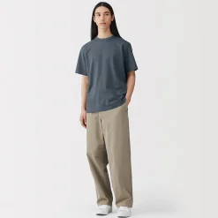 Hauts Et T‐Shirts^Muji T‐shirt en jersey de coton épais manches courtes pour homme